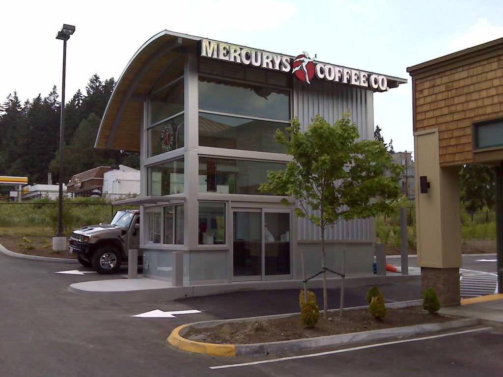 Mercury Coffee Kiosk Modular