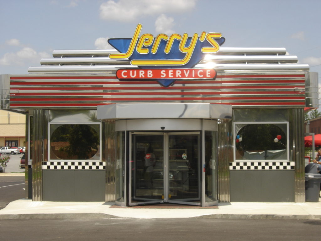 Jerry's Curb Service Diner Restaurant Modular